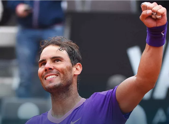 Rafael Nadal Melaju ke Babak Final Italia Terbuka