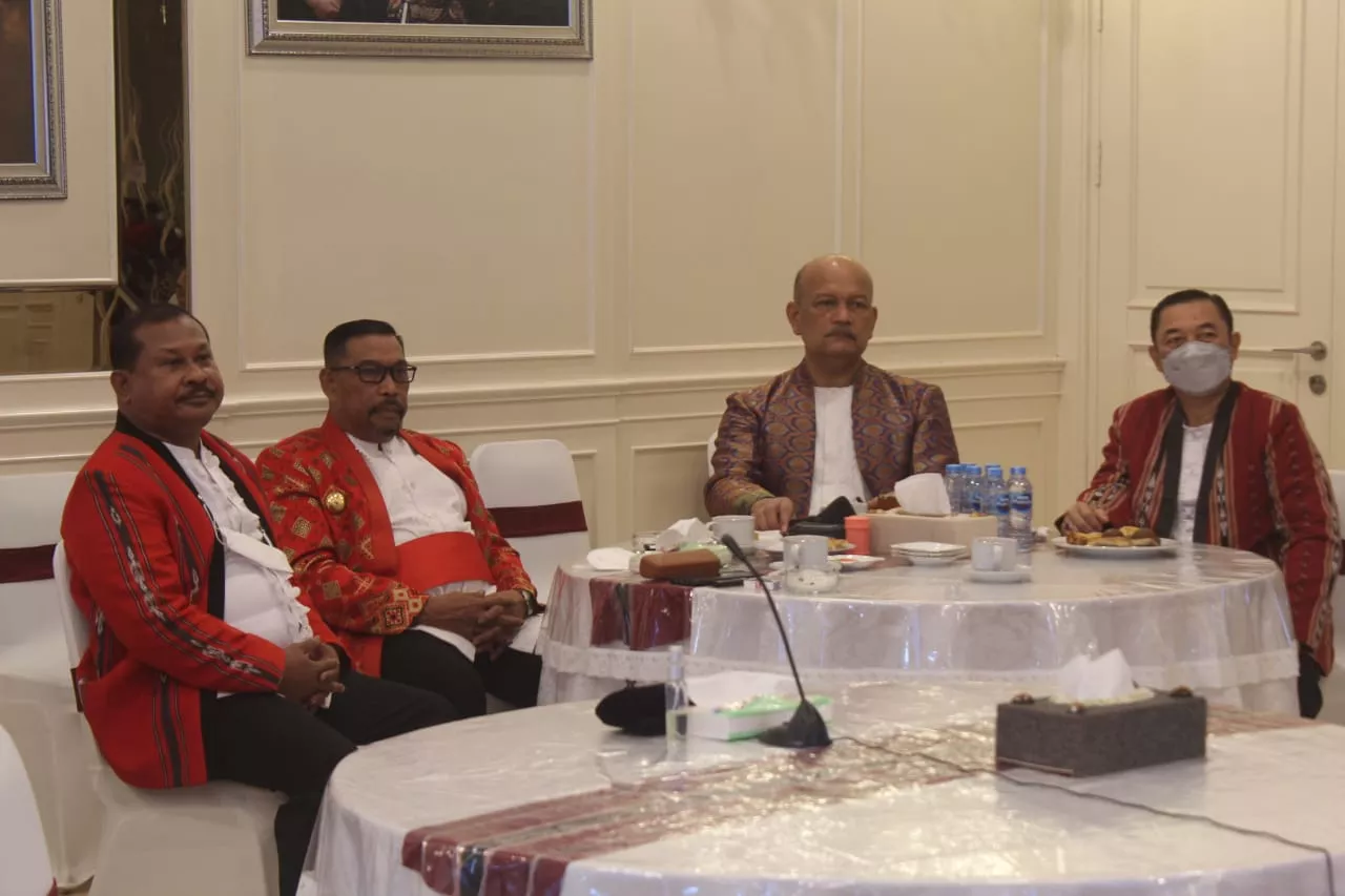 Gubernur dan Forkompimda Maluku Upacara Hari Lahir Pancasila Virtual
