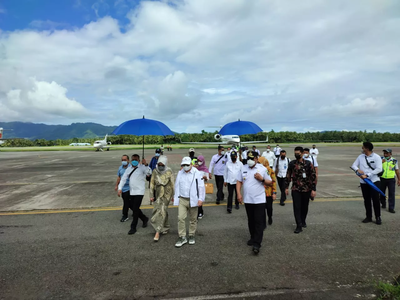 Dua Menteri Tinjau Ambon New Port dan Pelabuhan Terintegrasi