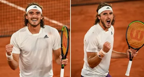 Kalahkan Ungulan Dua, Tsitsipas Melaju ke Semifinal