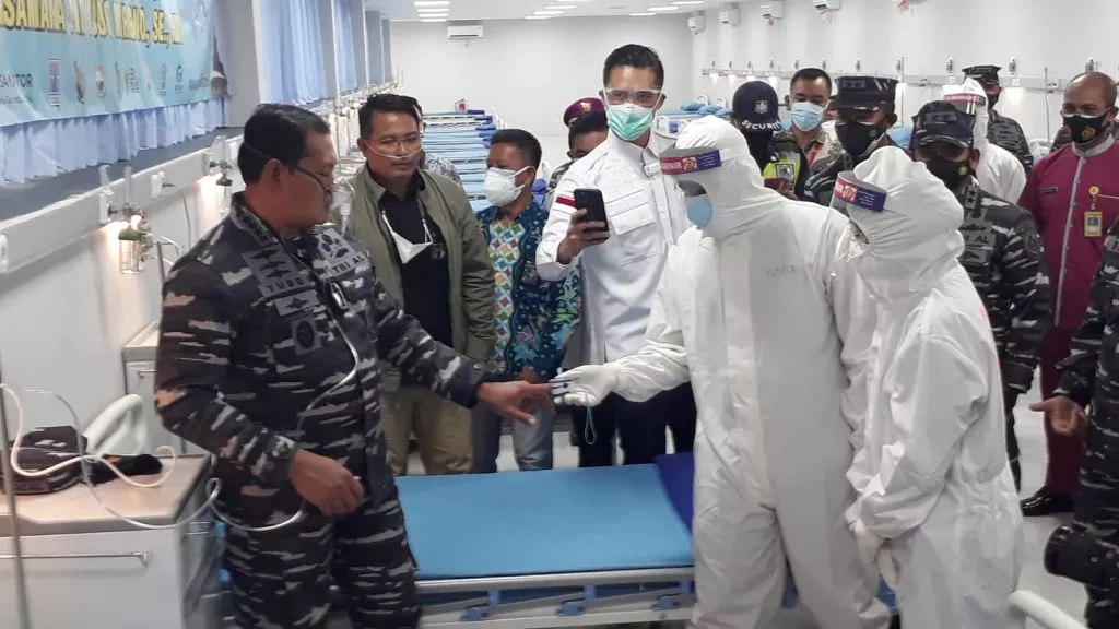 TNI AL Dirikan Rumah Oksigen di Surabaya