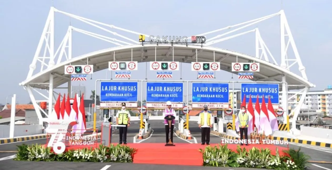 Presiden Resmikan Jalan Tol Dalam Kota Segmen Pulo Gebang-Kelapa Gading