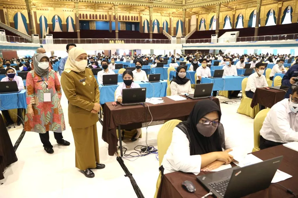 Tes CPNS dan PPPK Pemprov Jatim Dimulai