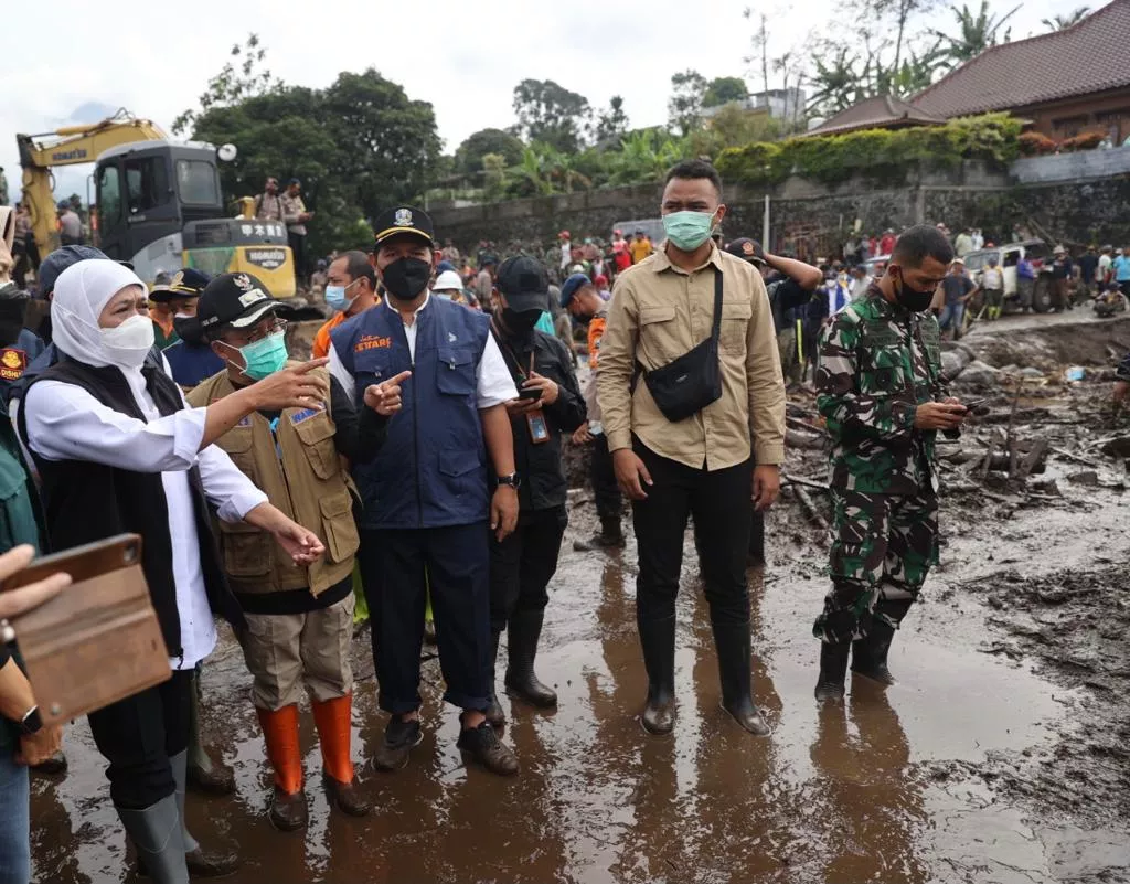 Gubernur Jatim Gerak Cepat Tangani Banjir Bandang Kota Batu
