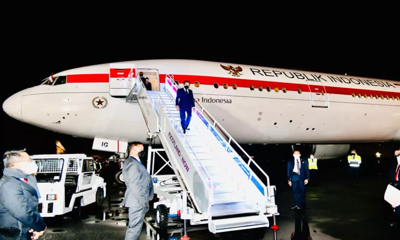 Presiden Joko Widodo Tiba di Glasgow untuk Ikuti KTT COP26