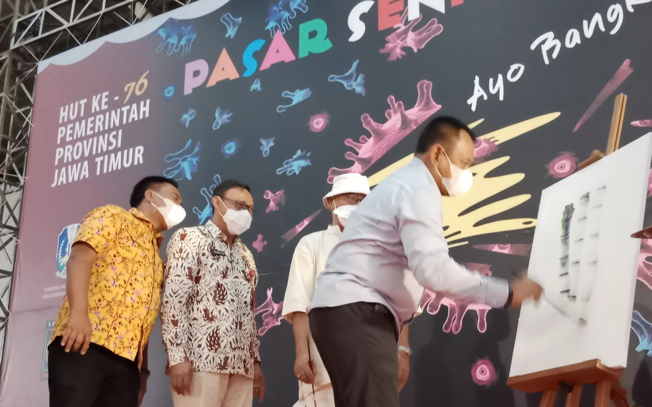 Pasar Seni Lukis 2021 Resmi Dibuka