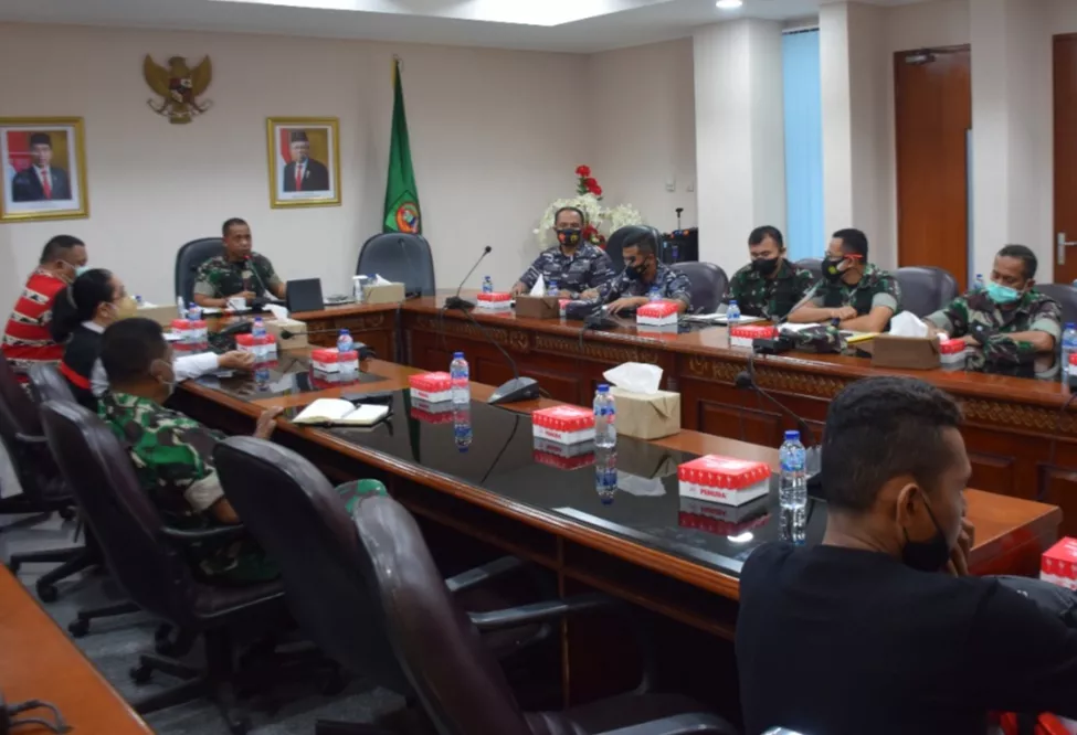 Danrem Gelar Rapat Percepatan Vaksinasi dengan Para Dandim