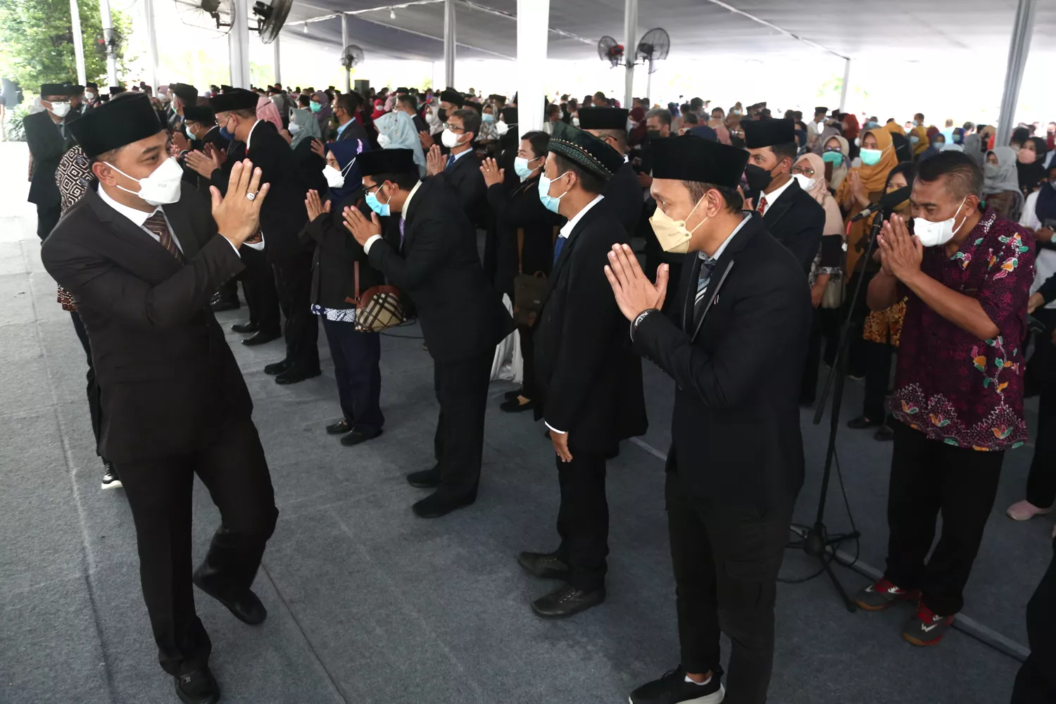 Di Penghujung Tahun 2021, Wali Kota Eri Gelar Pelantikan Massal