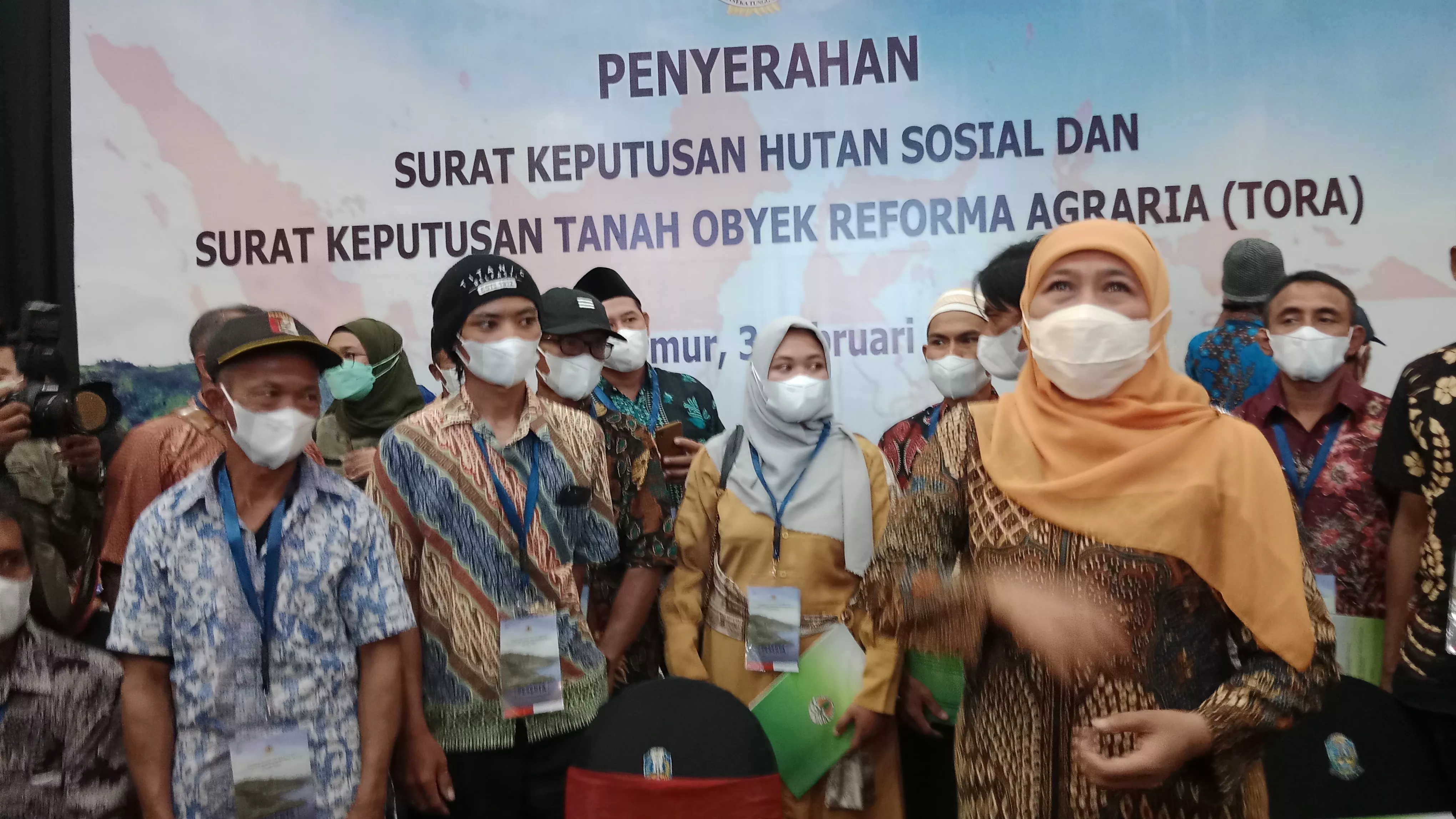 Jatim Terima 59 SK Hutan Sosial Untuk 26 Ribu KK Dari Presiden Jokowi