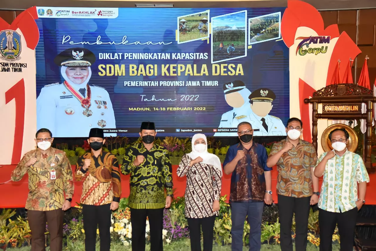 Gubernur Khofifah: Kepala Desa Harus Berinovasi dan Kreatif