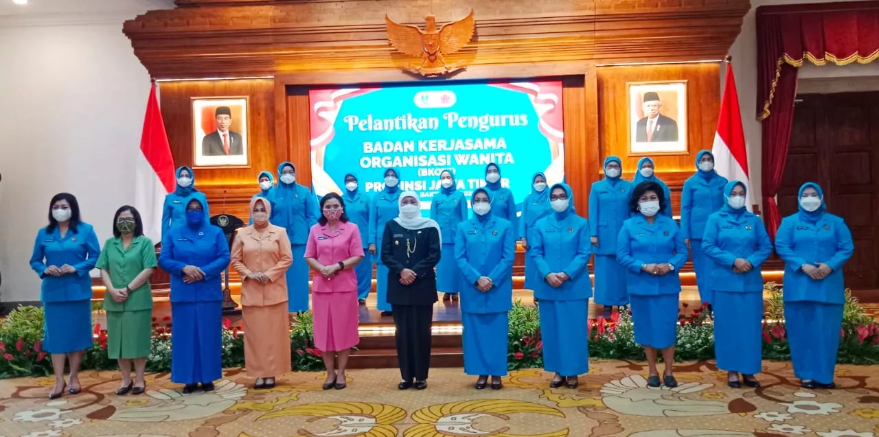 Ini Pesan Khofifah Kepada Badan Kerjasama Organisasi Wanita Jatim