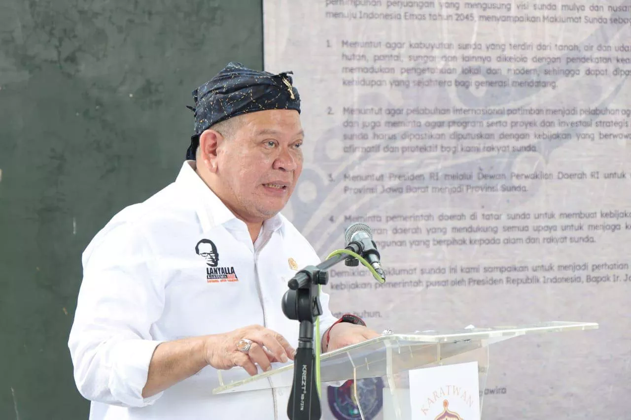 LaNyalla Dukung Perubahan Nama Jawa Barat Jadi Provinsi Sunda