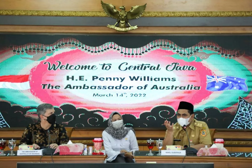 Terima Dubes Australia, Pemprov Jateng Siap Tingkatkan Kerja Sama