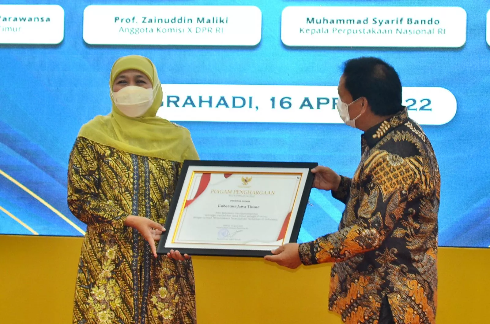 Khofifah : Penting Membekali Pelaku UMKM Dengan Kemampuan Literasi
