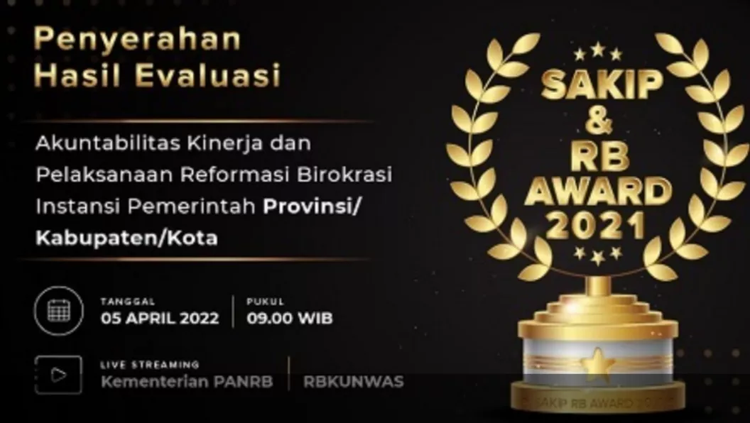 Jabar Berhasil Pertahankan Predikat A pada SAKIP & RB Award 2021