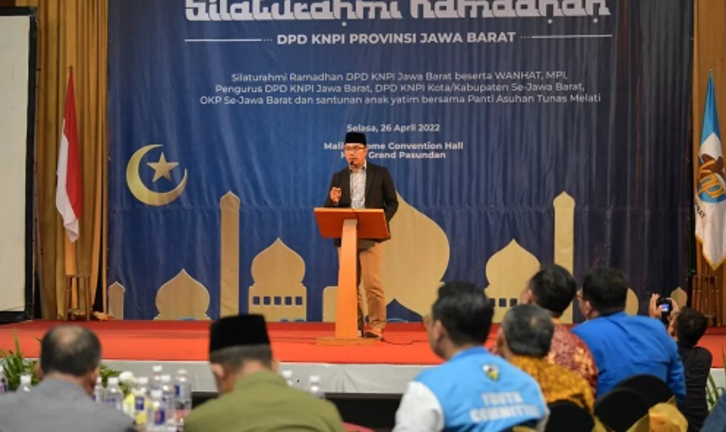 Pesan Ridwan Kamil kepada KNPI: Jaga Persatuan Kalangan Muda