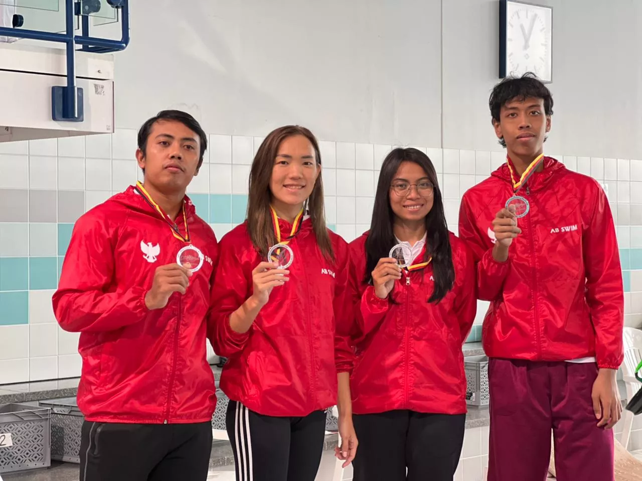 Atlet Selam Jatim Raih Prestasi di Kejuaraan Dunia Finswimming