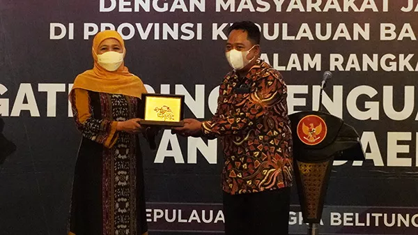 Silaturrahmi dengan Masyarakat Jatim di Babel
