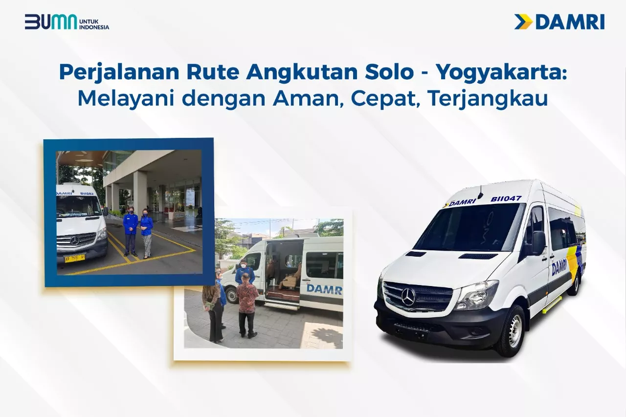 Perjalanan Rute Angkutan Solo - Yogyakarta