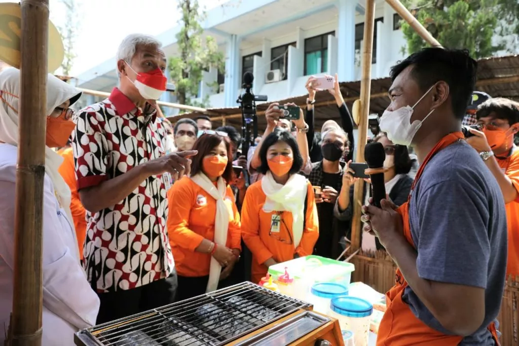 Ganjar Dukung Pendampingan untuk Kemandirian Ekonomi Eks ODGJ