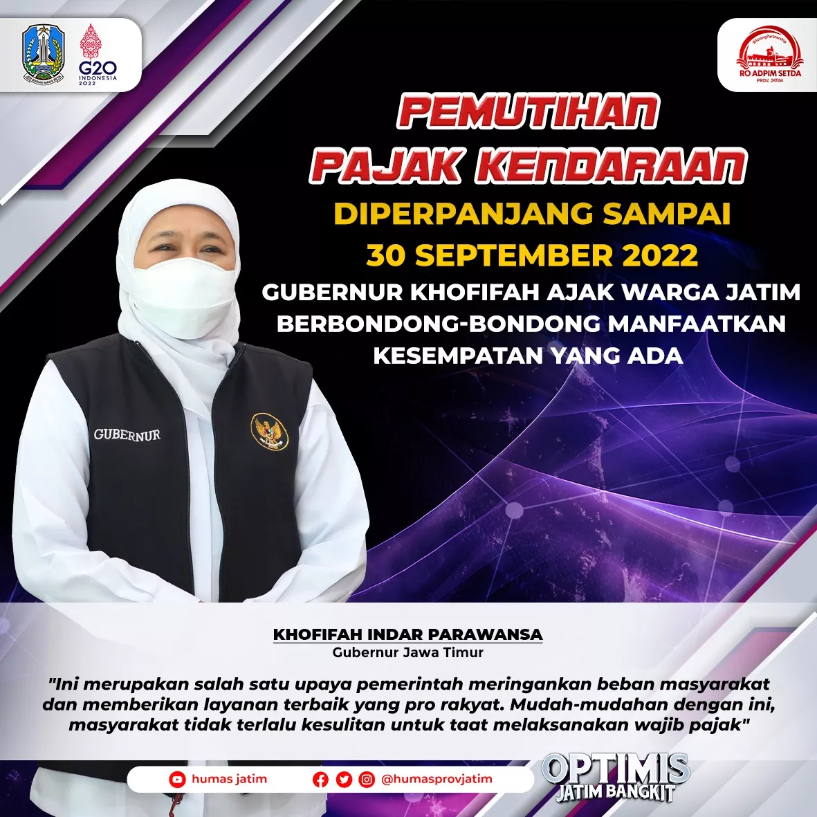 Pemutihan Pajak Kendaraan Diperpanjang Sampai September