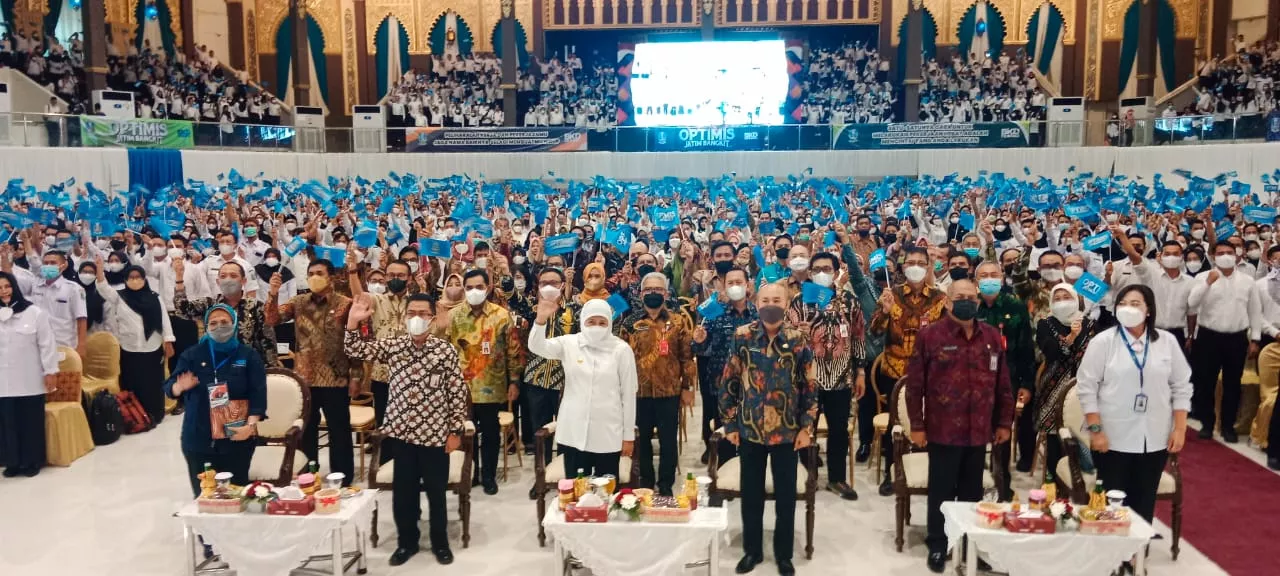 Gubernur Khofifah Beri Pengarahan ASN Pemprov Jatim Formasi 2021
