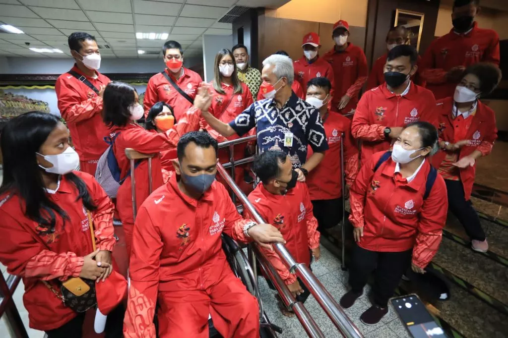 Ganjar Optimistis Indonesia Juara Umum ASEAN Para Games 2022