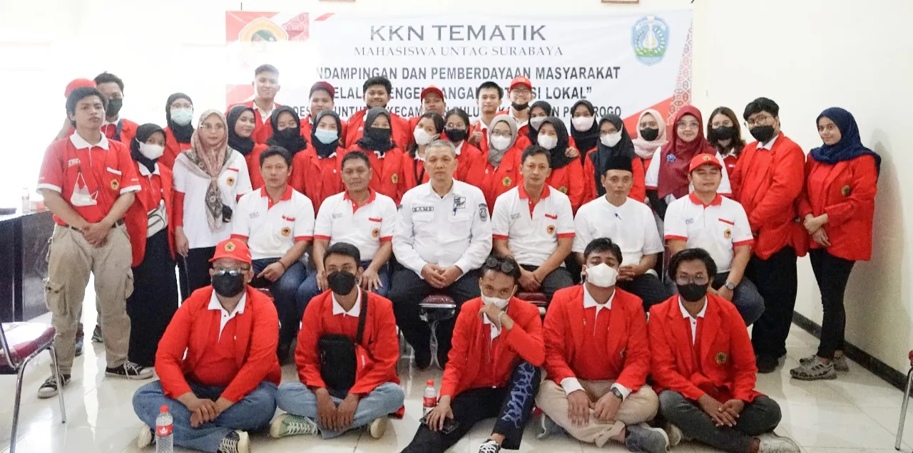 62 Mahasiswa Untag Surabaya Laksanakan KKN di Desa Plunturan Ponorogo