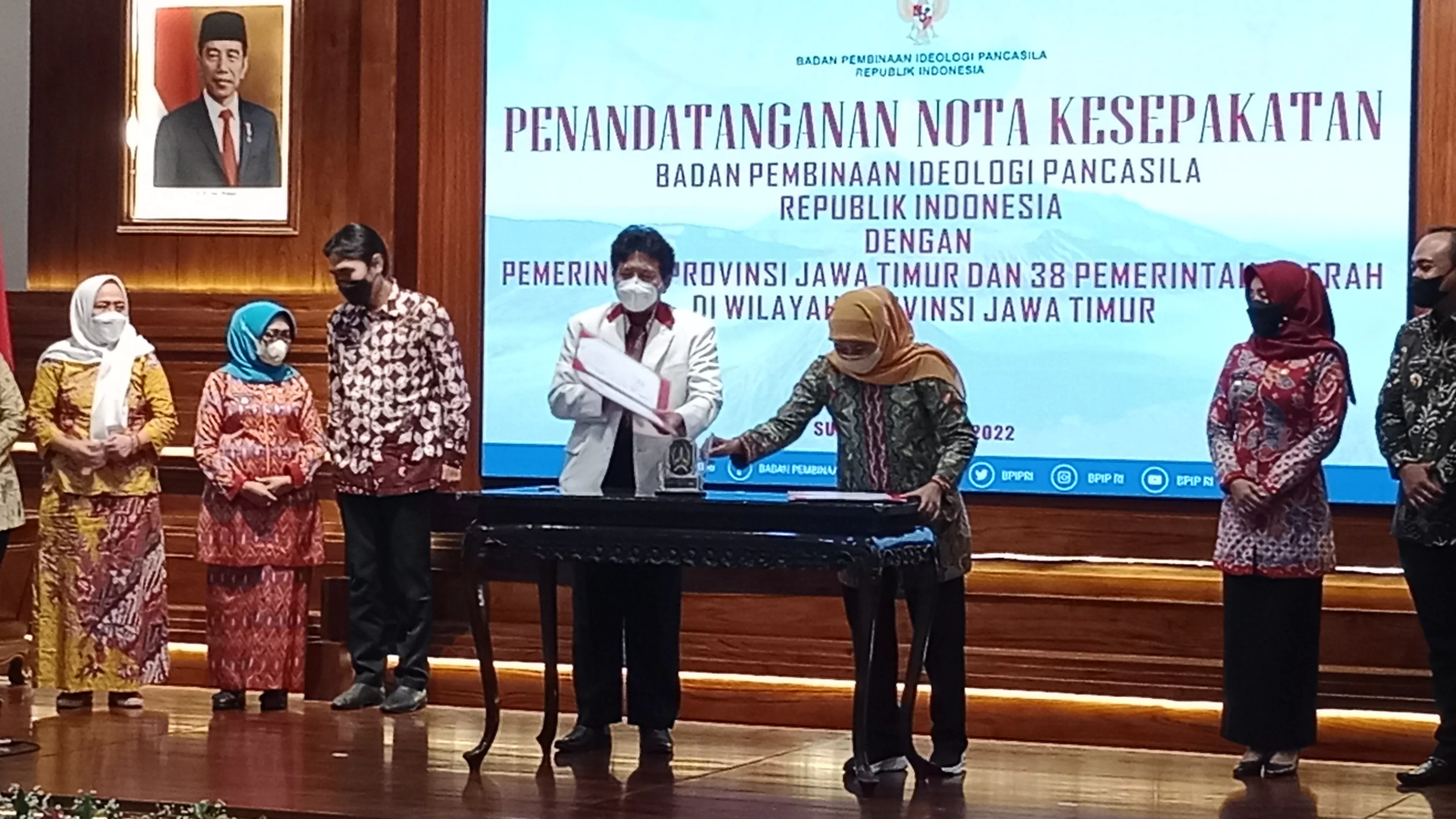 Jatim Lakukan Deklarasi Jejaring Panca Mandala Pertama