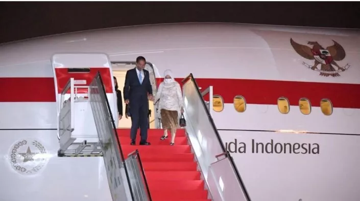 Presiden Jokowi Tiba di Tanah Air Usai Lakukan Kunjungan ke Asia Timur