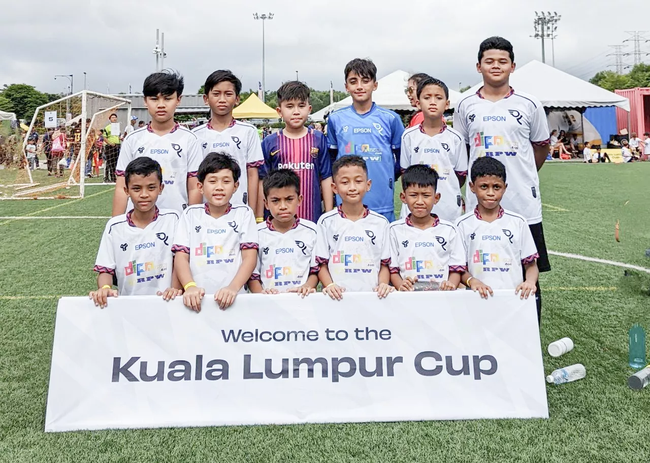 Raga Negeri FA Juara Grub di Kuala Lumpur Cup U-12 2022