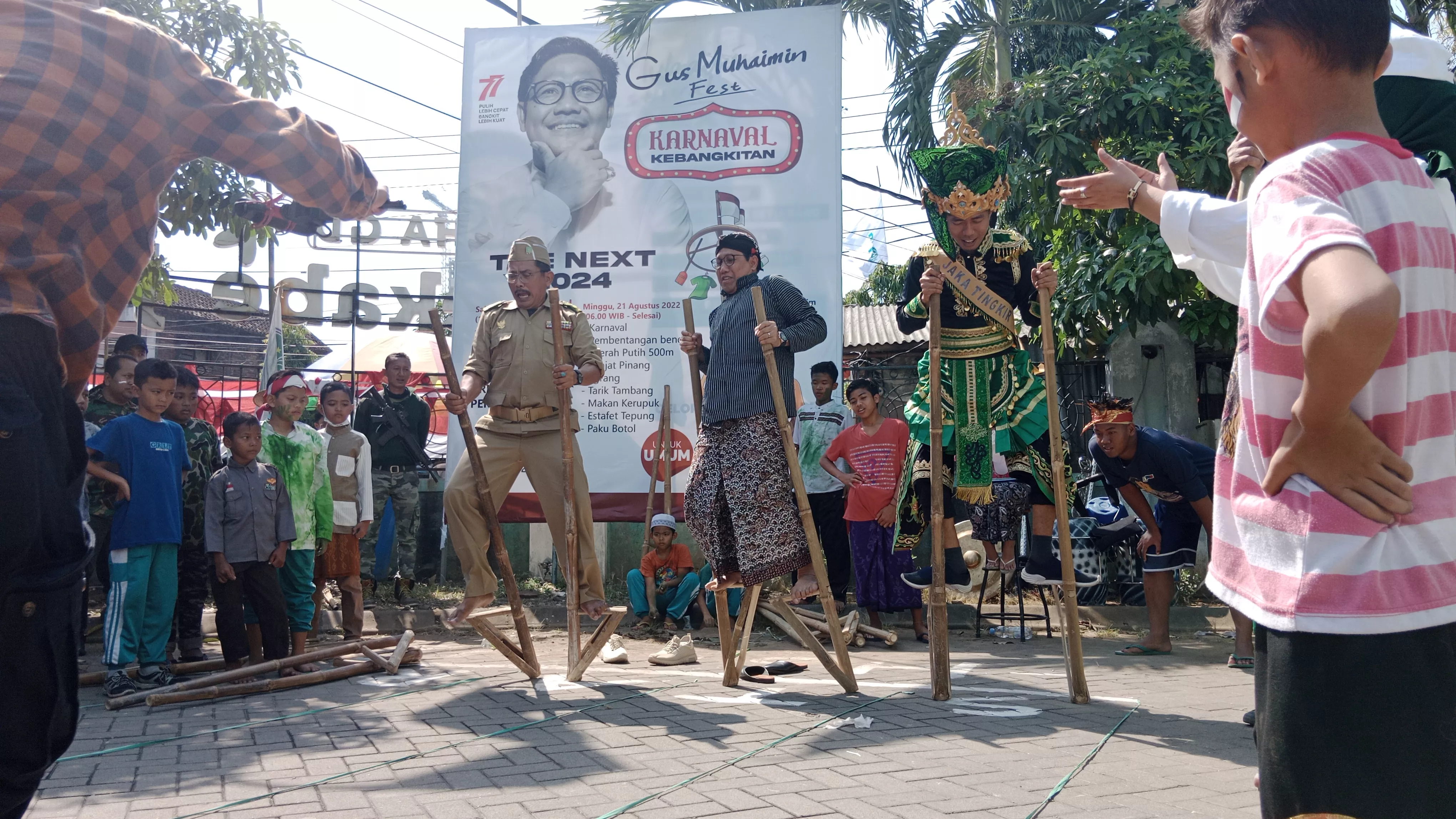 DPW PKB Jawa Timur Gelar Perlombaan Pada HUT Kemerdekaan Ke-77 RI