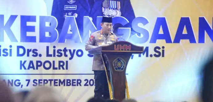 Kapolri Sampaikan Pidato Kebangsaan di Forum AMM