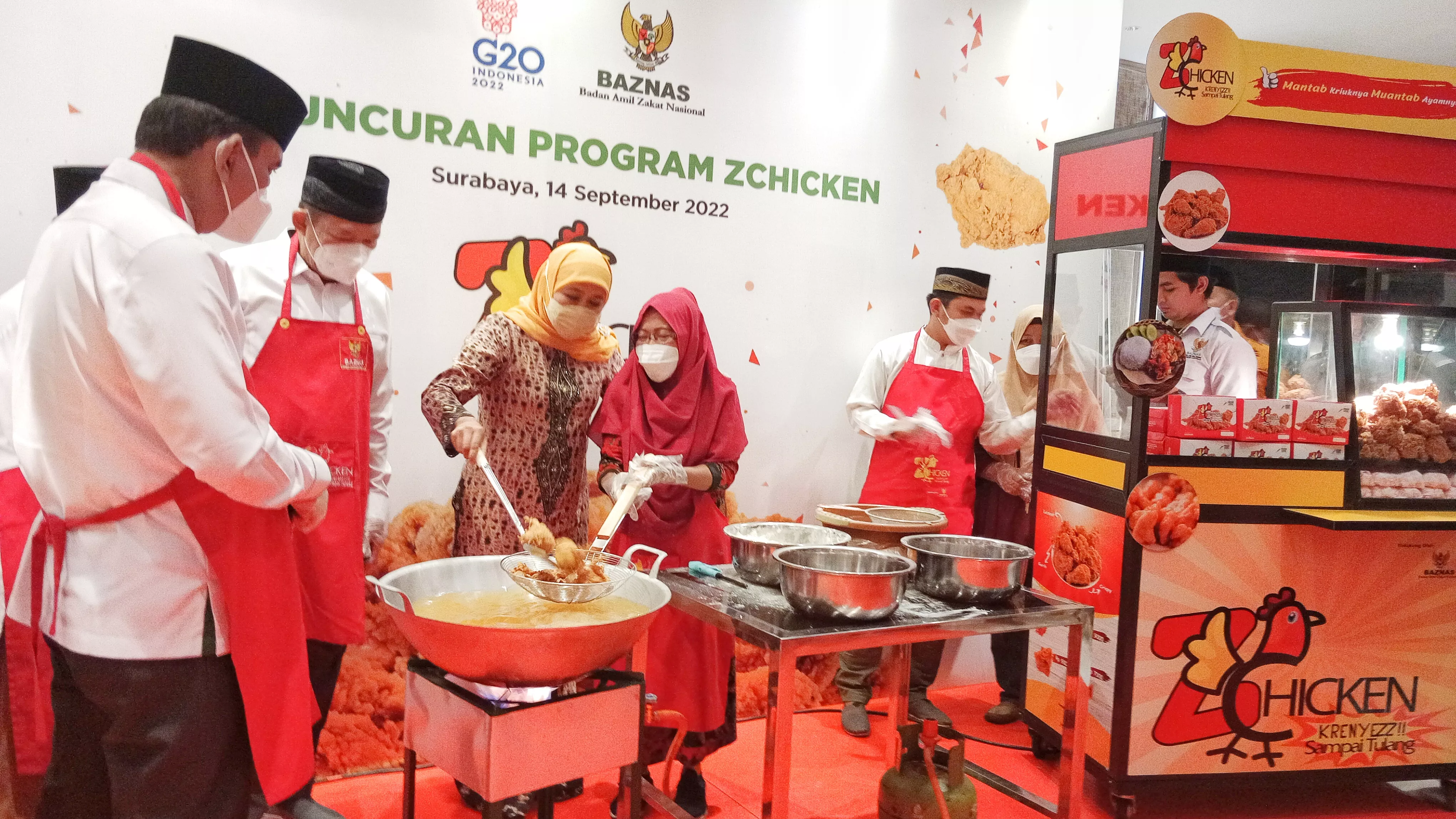 Gubernur Khofifah Optimis ZChicken Jadi Bagian Penguatan Ekonomi Jatim