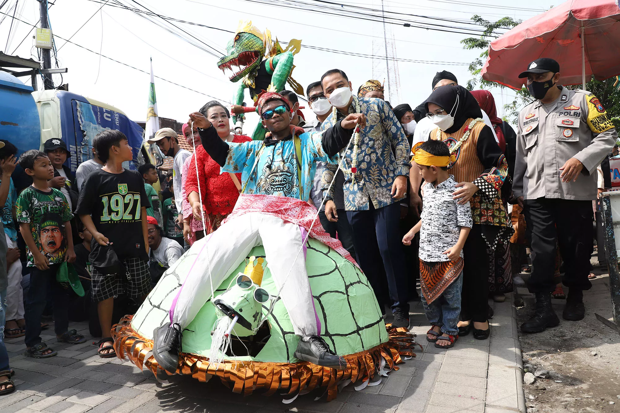 Sedekah Bumi Kampung Gadel, Gelorakan Kembali Budaya Arek