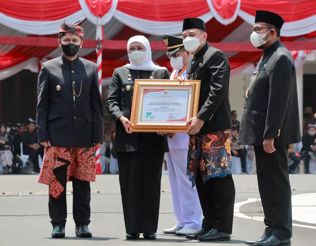 Pemkot Surabaya Sabet Peringkat Pertama ASN Achievement Award