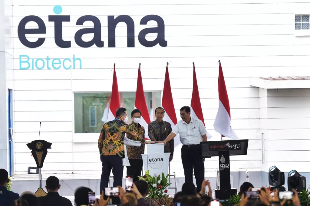 Presiden Resmikan Pabrik Vaksin COVID19 Berbasis mRNA di Asia Tenggara
