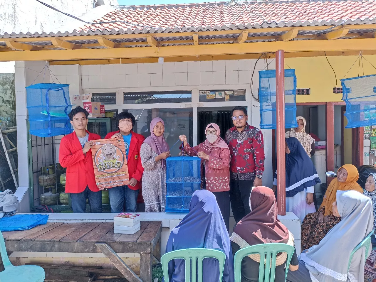 Dosen Untag Surabaya Ciptakan Penjemuran Vertikal Multifungsi