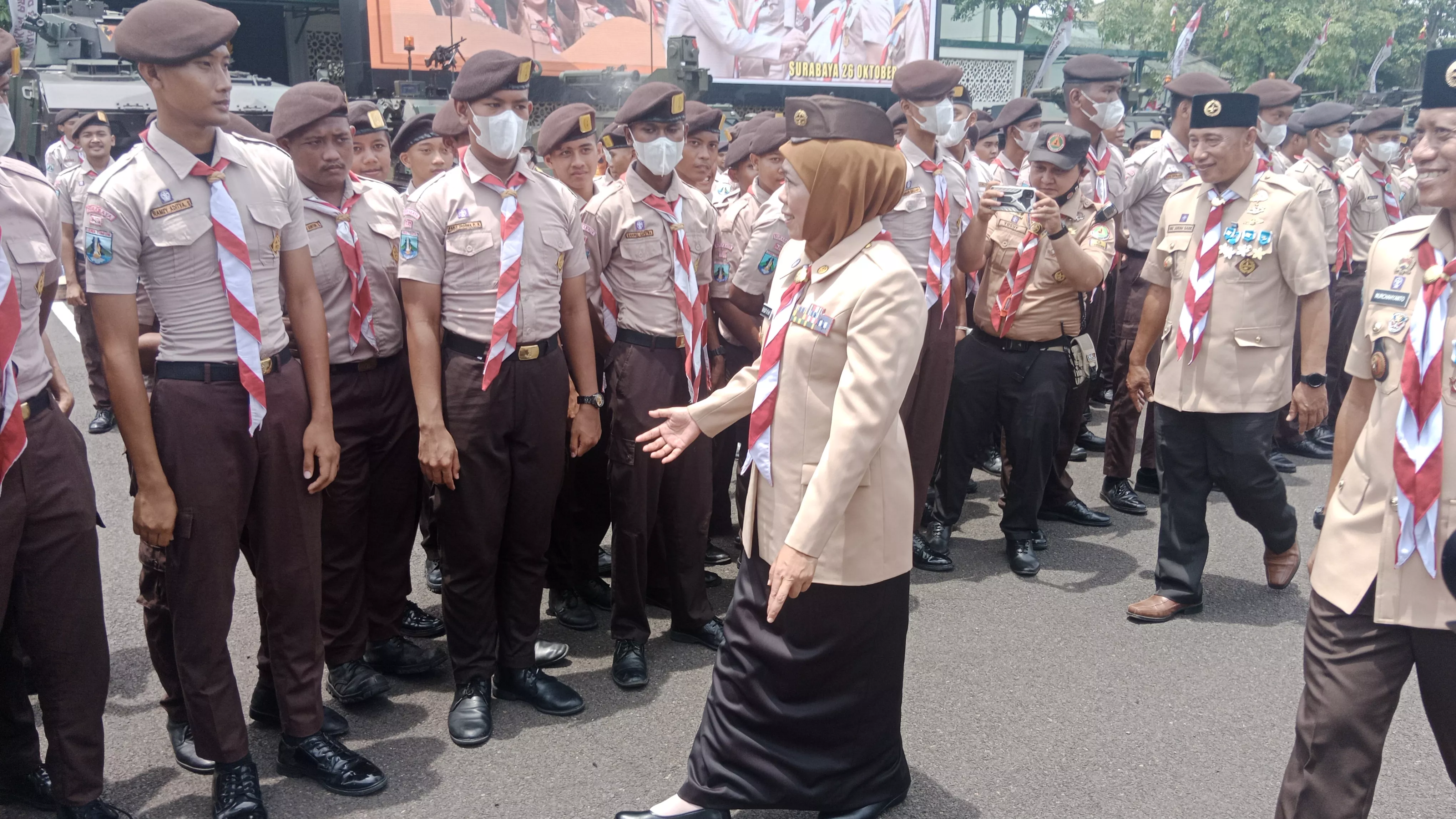Khofifah: Pramuka Adalah Manusia Pancasila yang Siap Menjaga NKRI