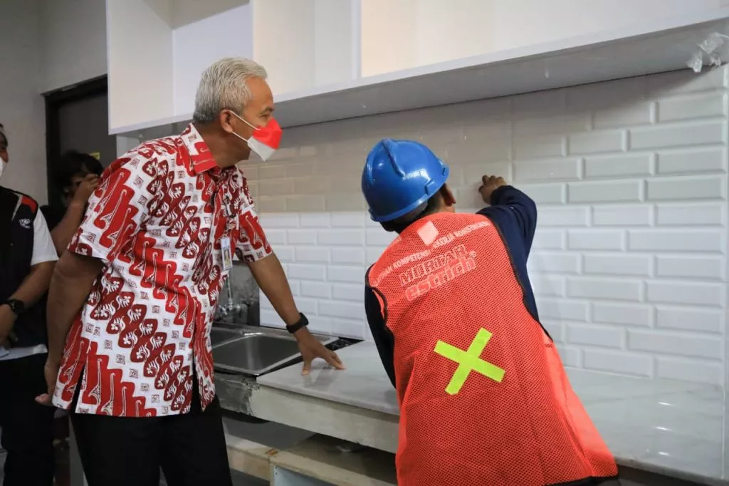 Ganjar Dorong Tenaga Kerja Konstruksi Ikuti Pelatihan