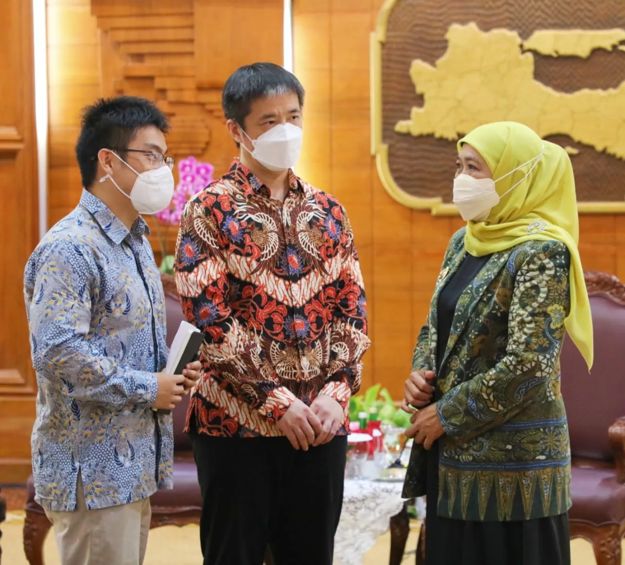 Gubernur Khofifah Tawarkan Ekspor Porang dan Sarang Burung Walet