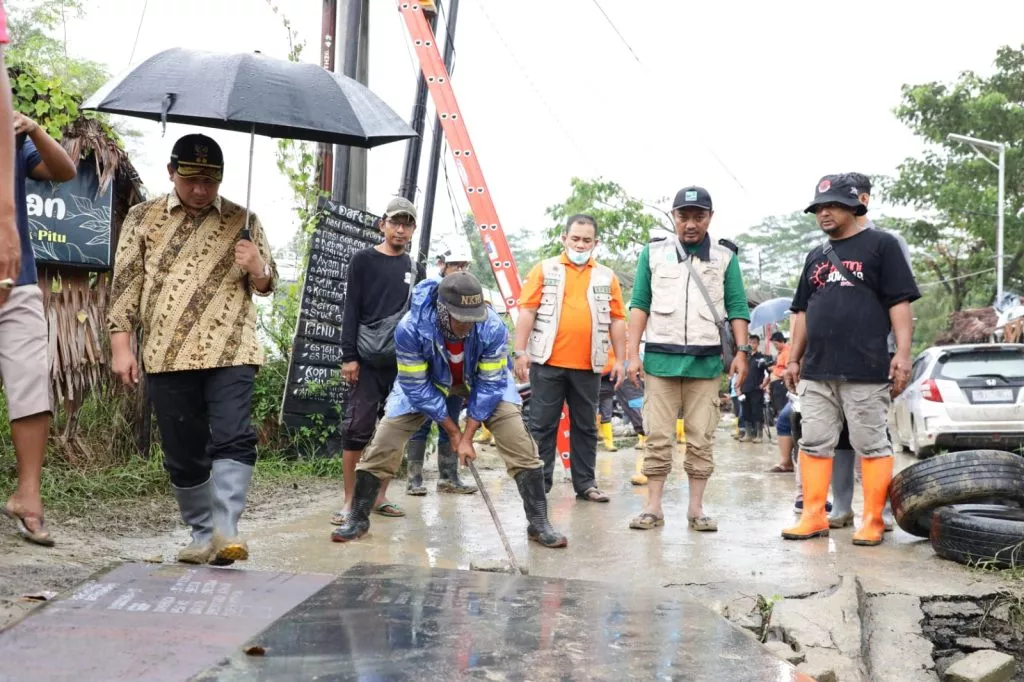 Wagub : 1.000 Karung Limbah Batubara Didatangkan untuk Talud Darurat