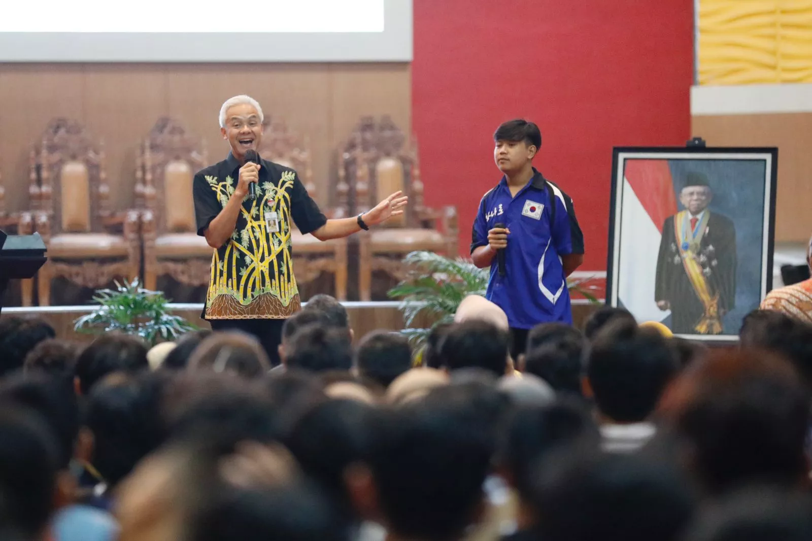 Ganjar Harap Ada Transfer Ilmu dan Kembali Lagi