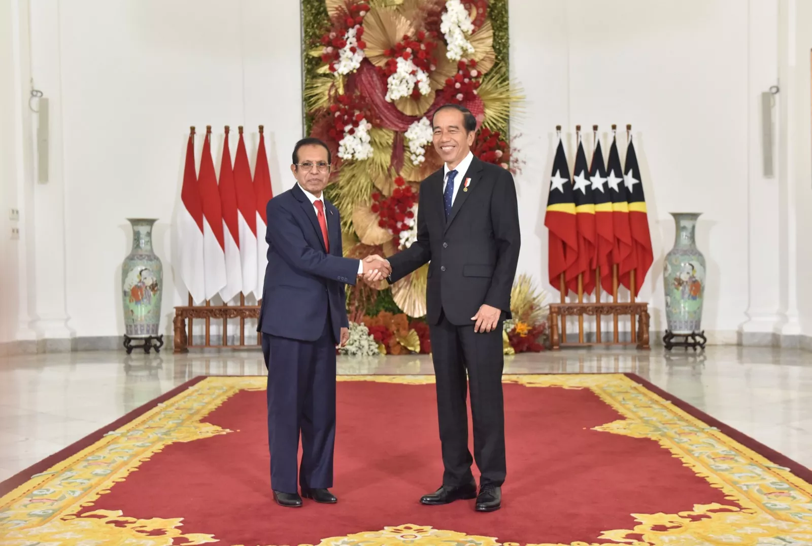 Presiden Jokowi dan PM Timor Leste Dorong Pembentukan Perjanjian Kerja Sama Investasi Bilateral