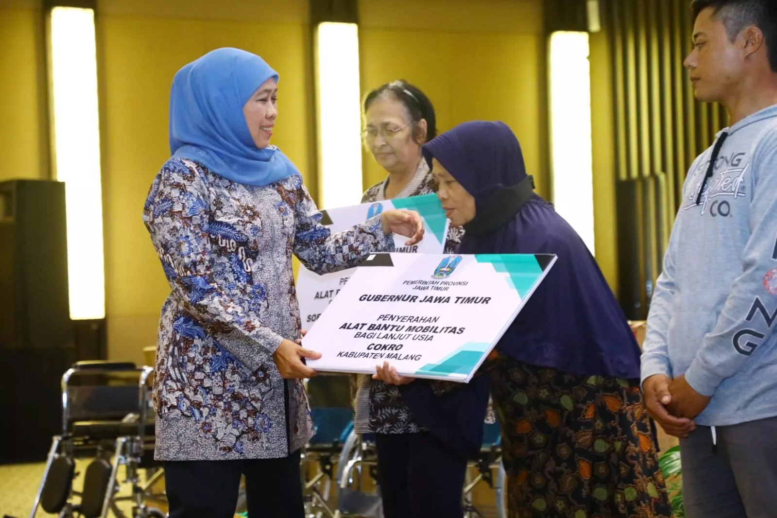 Gubernur Khofifah Ajak Pendamping PKH Plus Perkuat Intervensi Komprehensif Lansia Rentan
