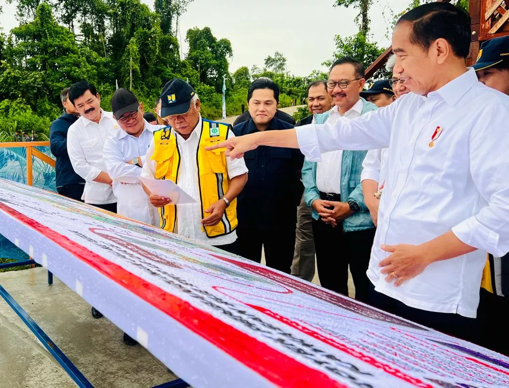Presiden Jokowi Targetkan Bangun Pusat Latihan Sepak Bola di IKN