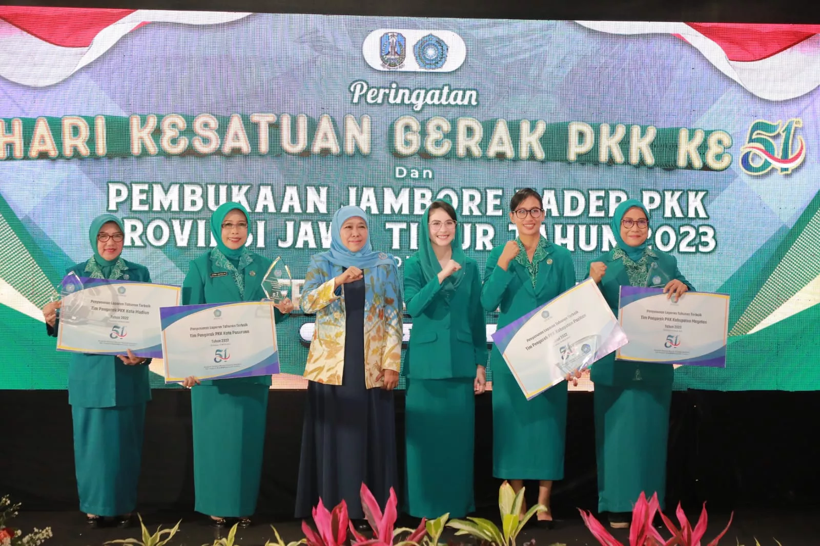 Gubernur Khofifah Ingatkan Tiga PR Utama PKK
