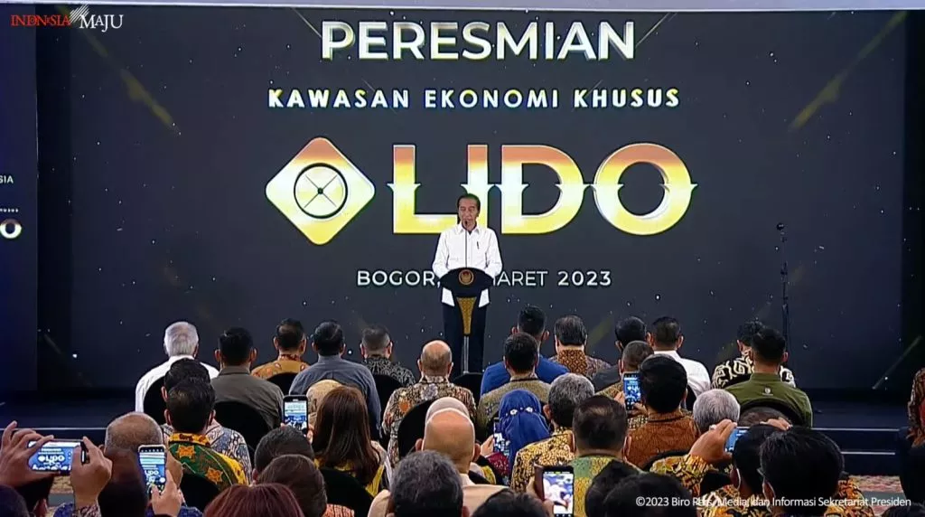 Resmikan KEK Lido, Presiden: Pembangunan Infrastruktur Bawa Manfaat Ekonomi