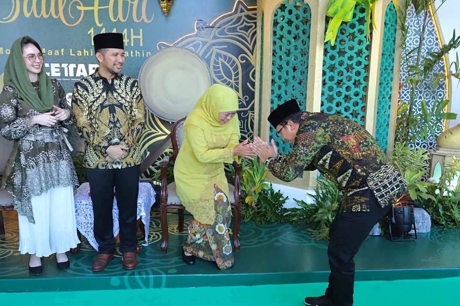 Gubernur Khofifah Gelar Halal Bi Halal Bersama Bupati dan Walikota