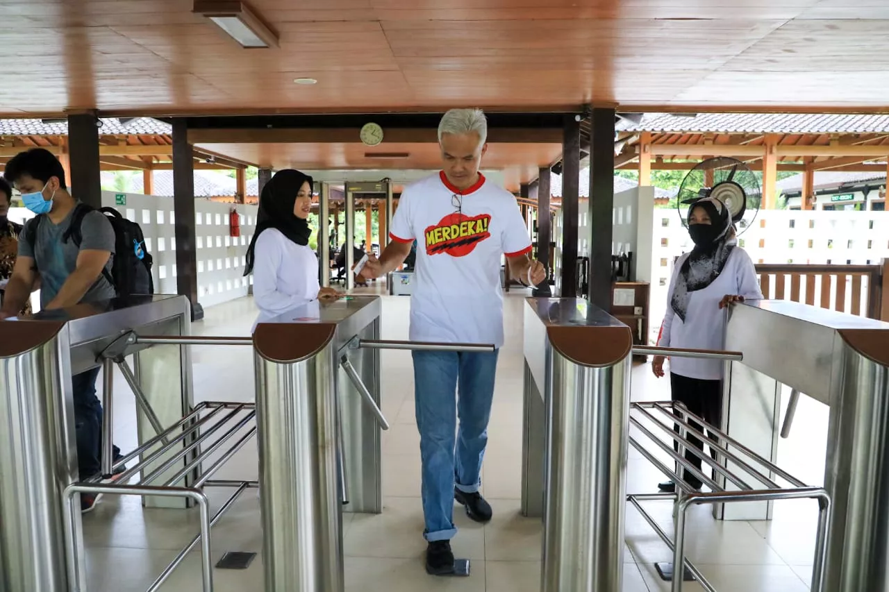 Sidak Candi Borobudur, Ganjar : Siap Terima Wisatawan saat Libur Lebaran